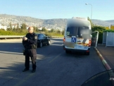 فيديو : سائق شفاعمري هرب من الشرطة وهو يقود للخلف